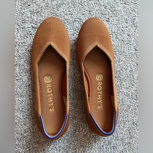 Rothy’s The Flat in Fawn size 8